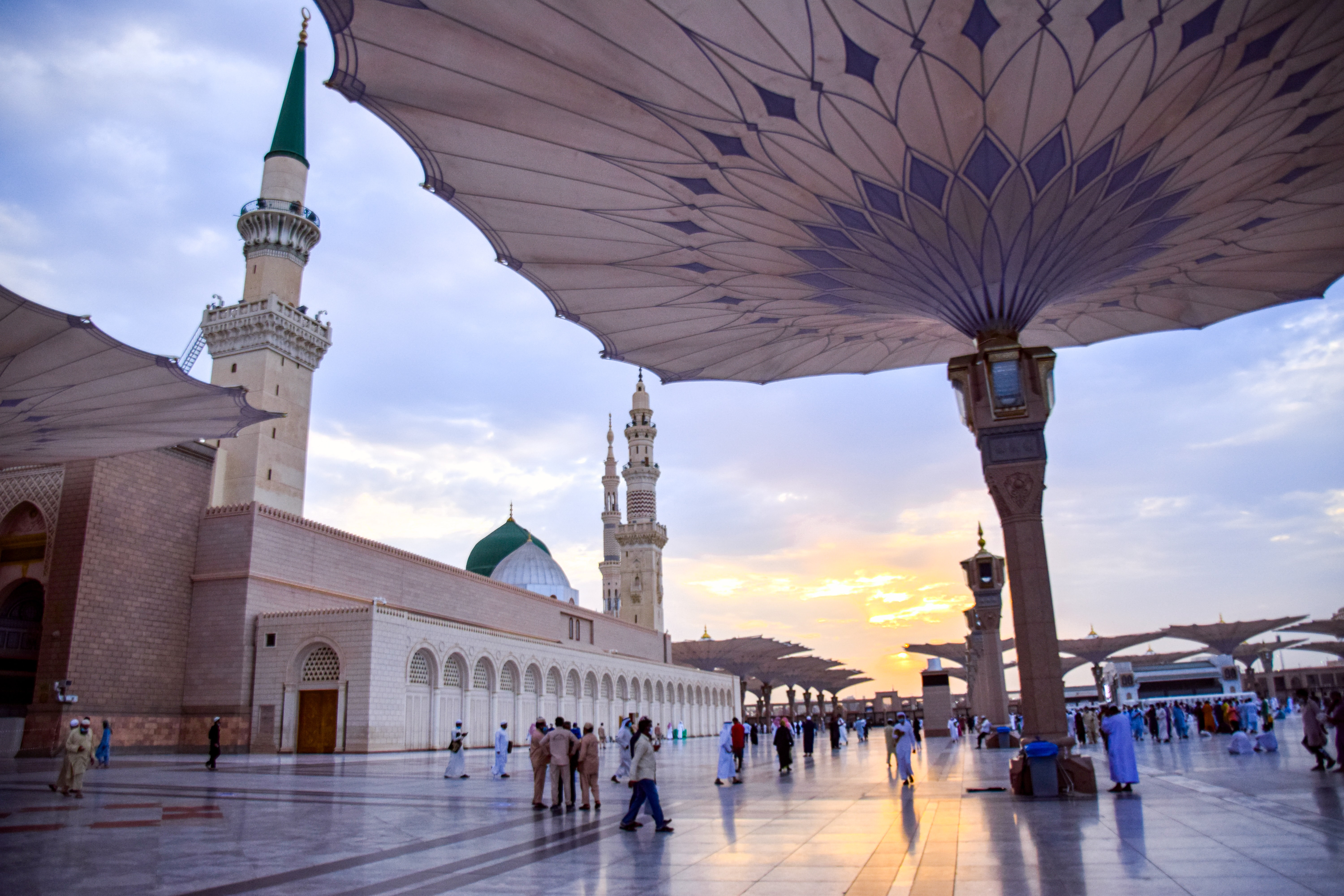 Masjid Nabawi in Medinah
